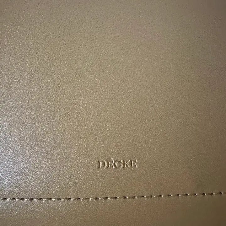 [BUNJANG] DECKÉ Leather Tote Bag / 덱케 가죽 토트백