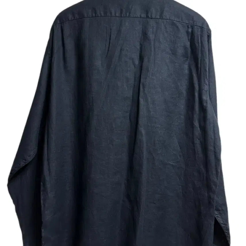 [BUNJANG] J.Crew Linen Long Sleeve Shirt Navy XXL / 제이크루(j.crew) 린넨 긴팔 셔츠 네이비 XXL 새상품