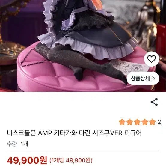 [SOLD OUT] 비스크돌은 AMP 키타가와 마린 시즈쿠 VER 피규어