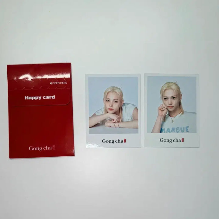 [BUNJANG] Stray Kids Felix Happy Card Photocard Set / 공차 필릭스 해피카드 포토카드 2종 세트