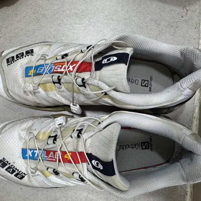 [BUNJANG] Salomon XT-4 Lunar Rock White Sneakers / 살로몬 XT-4 화이트 루나락 스니커즈