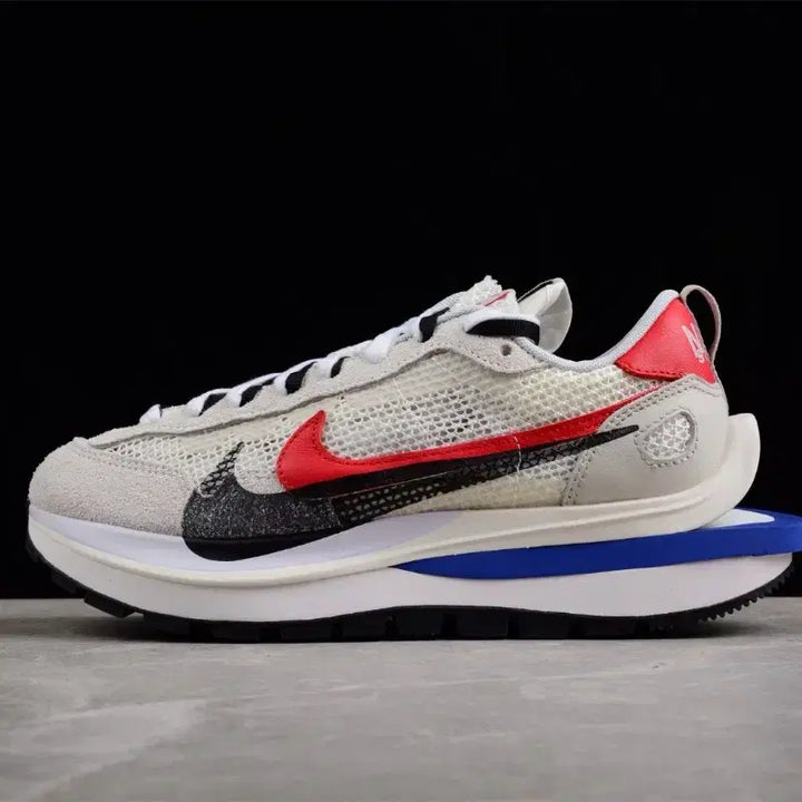 [BUNJANG] Nike x Sacai Vaporwaffle "Red" Sneakers / 나이키 사카이 베이퍼와플 세일 레드 스니커즈