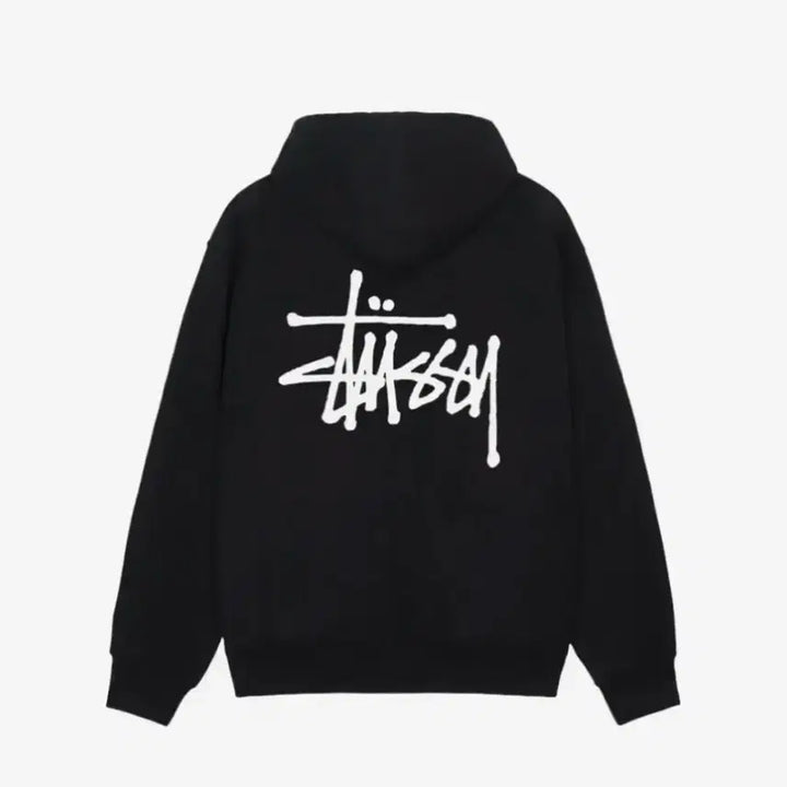 [SOLD OUT] [M] 스투시 베이직 후드집업 블랙
