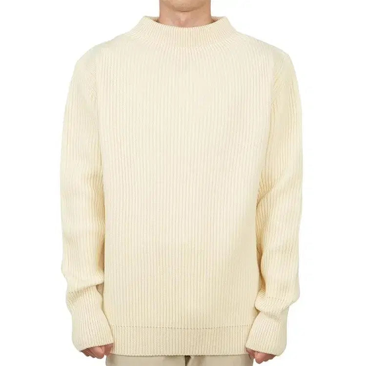 [BUNJANG] Andersen Andersen Cotton Crewneck Knit L / 안데르센안데르센 코튼 크루넥 L