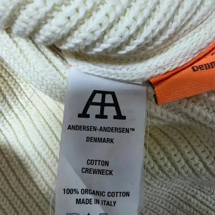 [BUNJANG] Andersen Andersen Cotton Crewneck Knit L / 안데르센안데르센 코튼 크루넥 L
