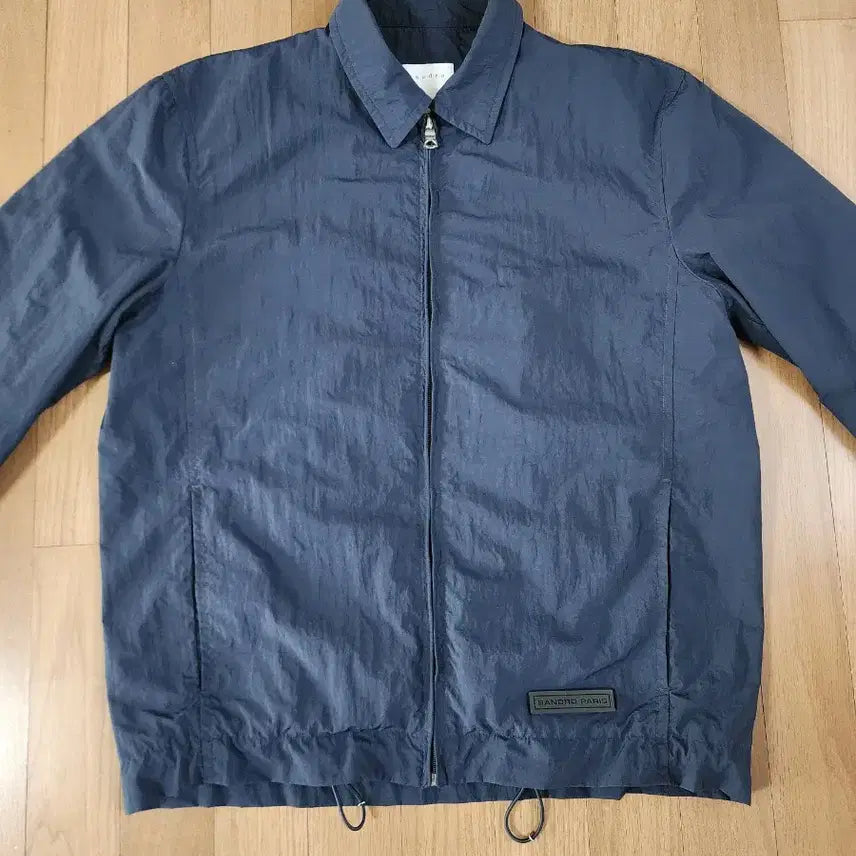 [BUNJANG] Sandro Blouson Style Jacket Navy M95 / 산드로  블루종 스타일 자켓 M95  네이비