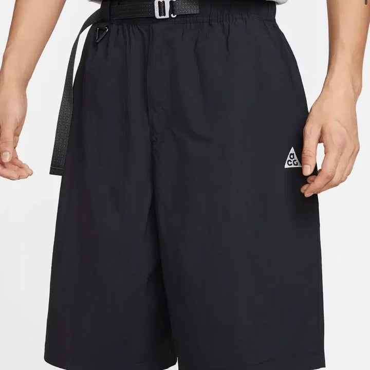 [BUNJANG] Nike ACG Overweave UV Repel Oversize Shorts Black / (새상품)나이키 ACG 오브 위버 UV 리펠 오버사이즈 쇼츠 블랙
