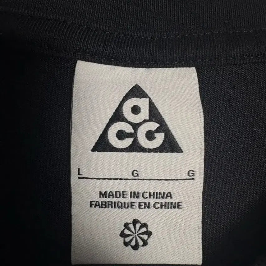 [BUNJANG] Nike ACG Long Sleeve T-Shirt DV9639-010 / 나이키 ACG 롱슬리브 긴팔 티셔츠 DV9639-010