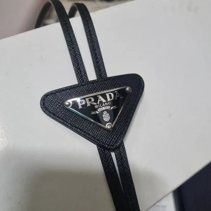 [BUNJANG] Prada Bolo Tie Black / 프라다 볼로타이 블랙