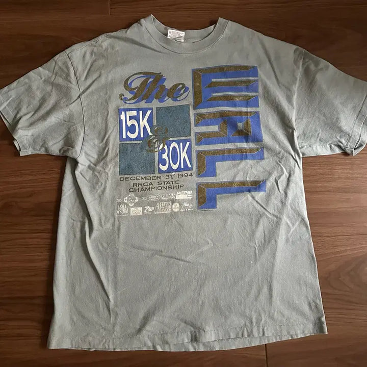 [SOLD OUT] 90s 빈티지 미제 헤인즈 반팔 티셔츠 XL 수소봉제 싱글스티치