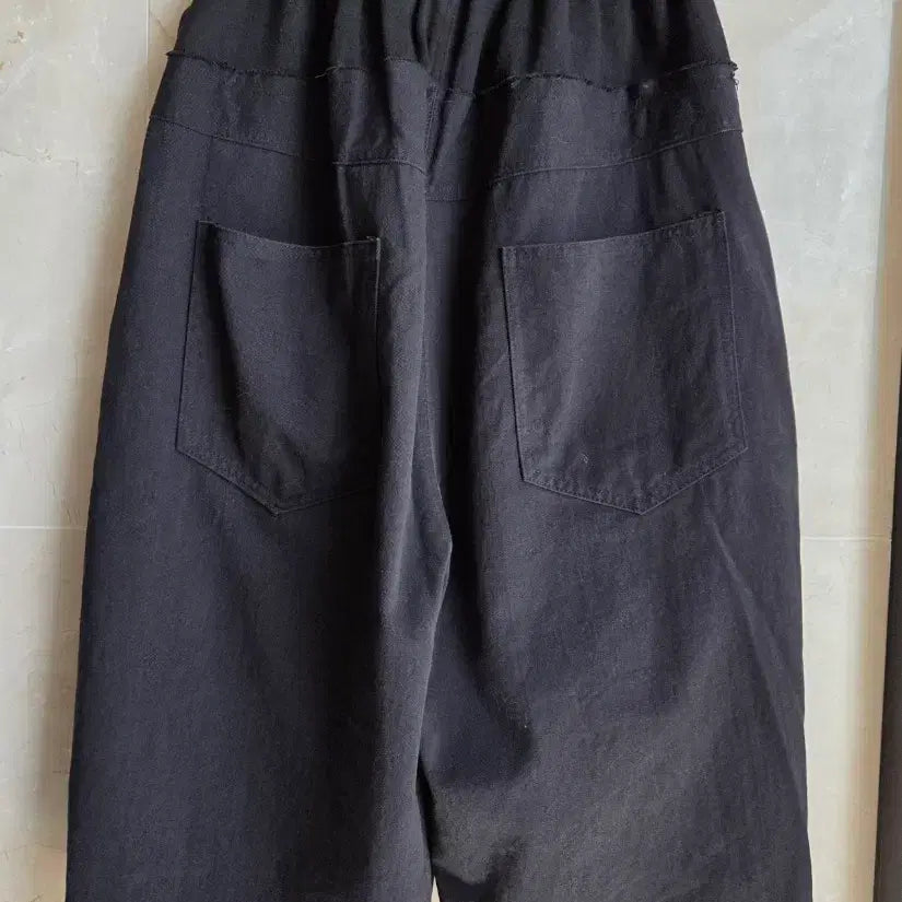 [BUNJANG] Bohemian Shop Wide Leg Skirt Pants / 보헤미안샵  밴딩 치마스커트 와이드 바지