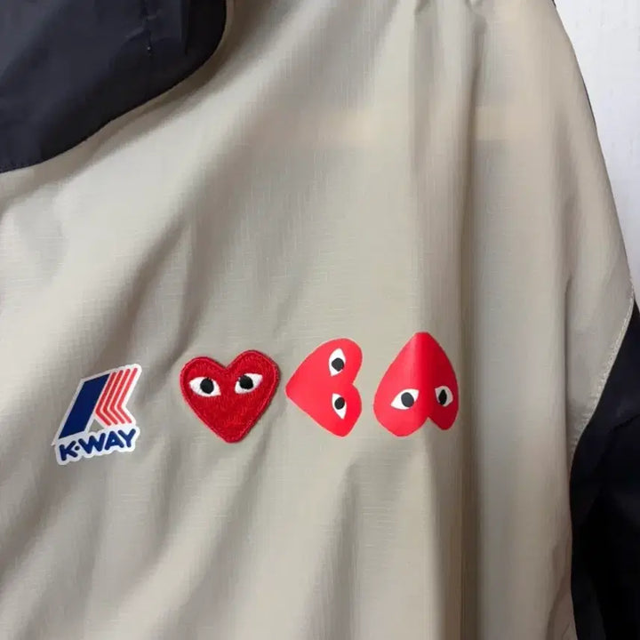 [BUNJANG] Comme des Garcons K-WAY Windbreaker Jacket / 꼼데가르송  K-WAY가 협업한 바람막이 자켓