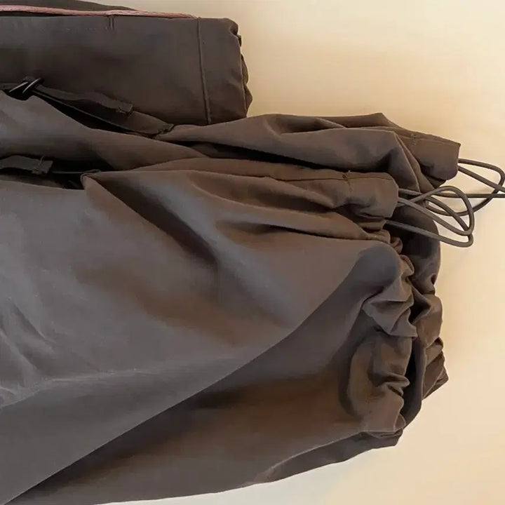 [BUNJANG] Koiseio Strap Line Pants Gray 0 Size / 코이세이오 스트랩 라인 팬츠 그레이 핑크 0사이즈 suu