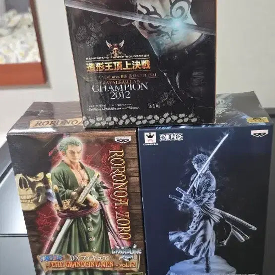 [BUNJANG] Banpresto Zoro / Trafalgar Law Figures / 원피스 조로 / 트라팔가 로우 반프레스토 피규어