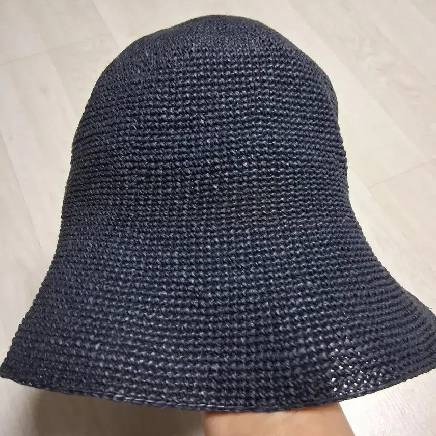 [SOLD OUT] cos 네이비라피아 햇 벙거지 모자