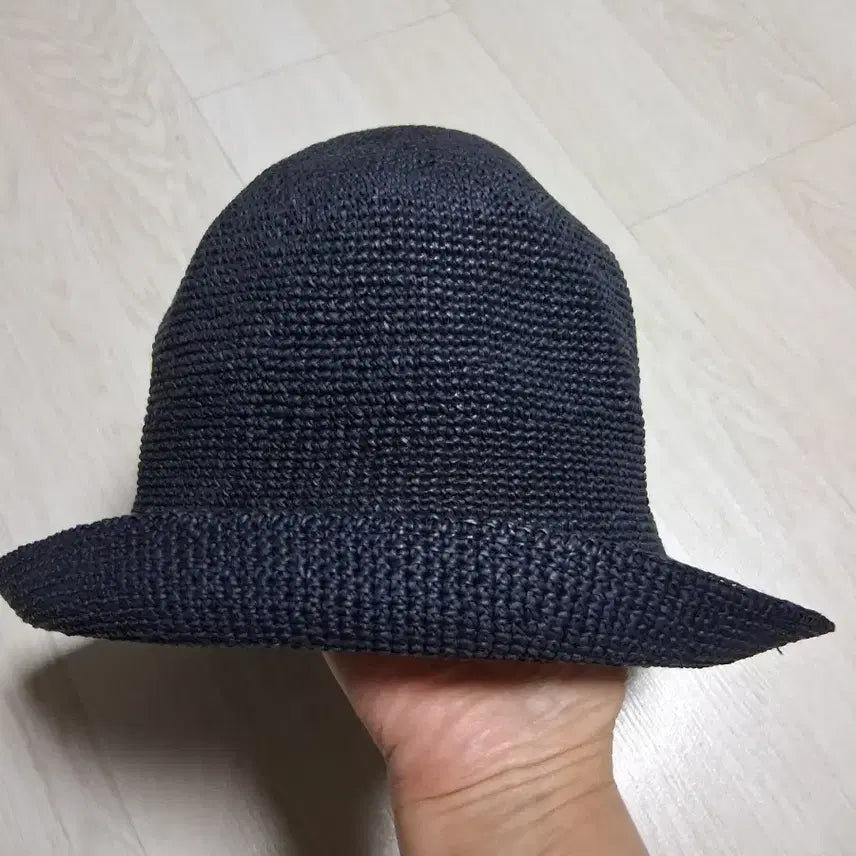 [SOLD OUT] cos 네이비라피아 햇 벙거지 모자