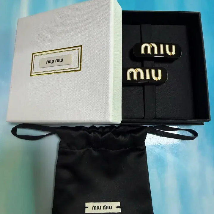 [BUNJANG] Miu Miu Hairpin Set / 미우미우 헤어핀세트