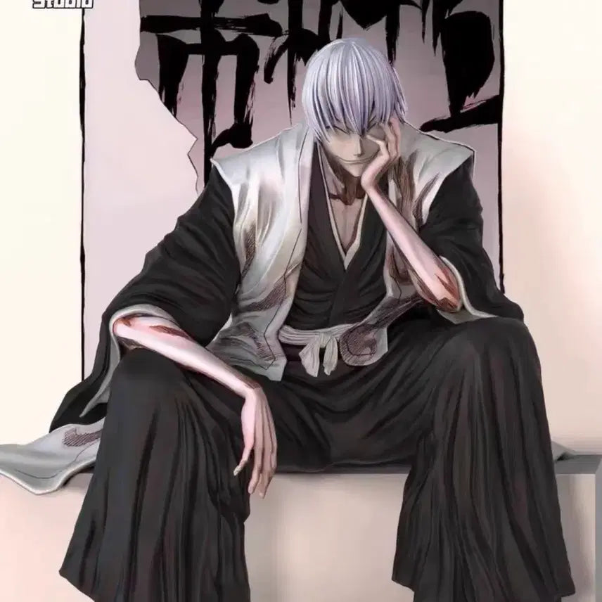 [BUNJANG] Freedom Ichimaru Gin Bleach Resin Figure / Freedom 이치마루 긴 블리치 레진 피규어