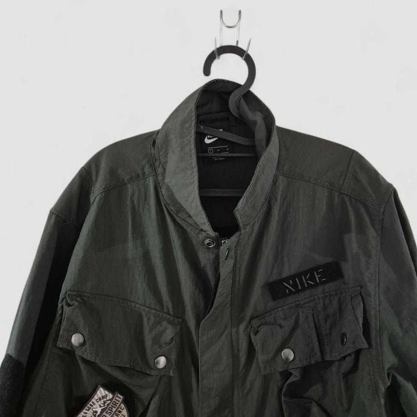 [BUNJANG] Nike Patch Multi-Pocket Half-Yasan Jacket / [L]나이키 패치 멀티포켓 하프 야상자켓