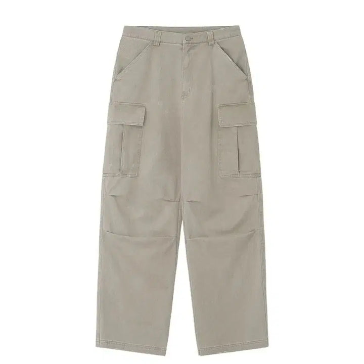 [BUNJANG] Cinder Vintage Cargo Pants Beige / [1] 신더 빈티지 카고팬츠 베이지