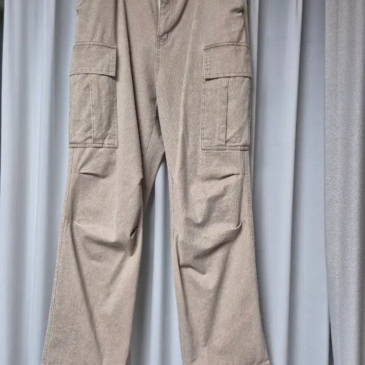 [BUNJANG] Cinder Vintage Cargo Pants Beige / [1] 신더 빈티지 카고팬츠 베이지