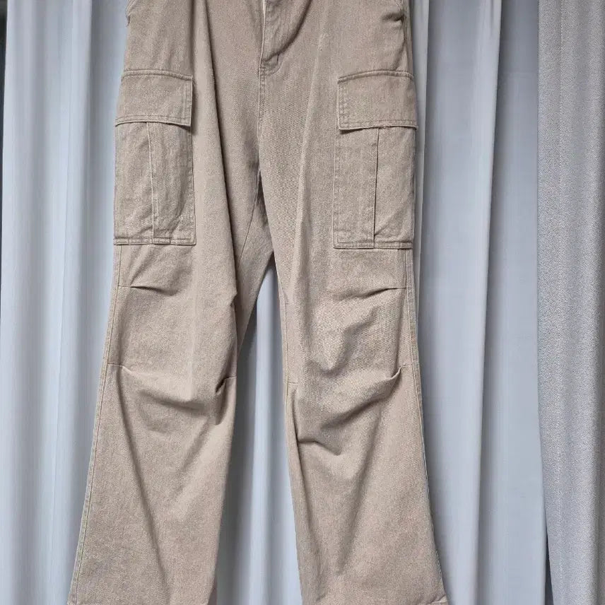 [BUNJANG] Cinder Vintage Cargo Pants Beige / [1] 신더 빈티지 카고팬츠 베이지