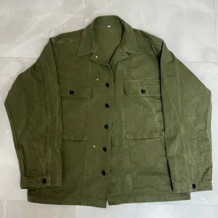 [BUNJANG] Buzz Rickson M43 HBT Herringbone Jacket / 버즈릭슨 m43 hbt 헤링본 자켓 40 (xl)