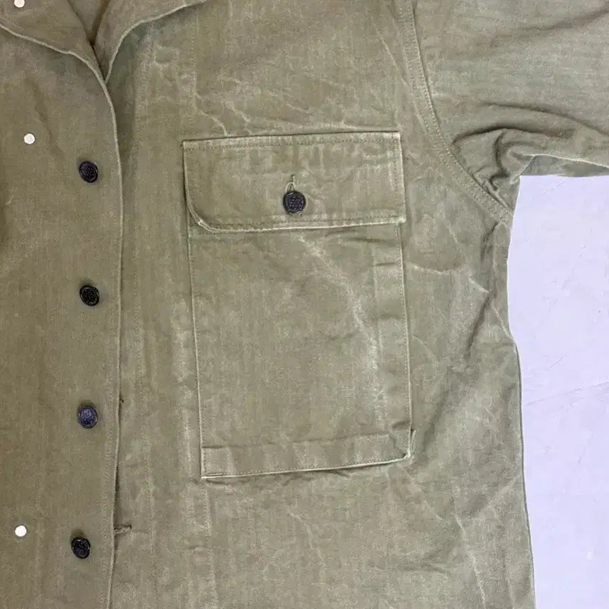 [BUNJANG] Buzz Rickson M43 HBT Herringbone Jacket / 버즈릭슨 m43 hbt 헤링본 자켓 40 (xl)