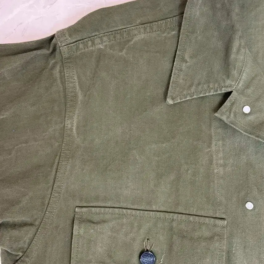 [BUNJANG] Buzz Rickson M43 HBT Herringbone Jacket / 버즈릭슨 m43 hbt 헤링본 자켓 40 (xl)