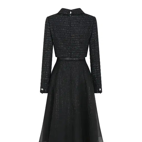 [BUNJANG] JJ JIGOTT Organza Tweed Jacket Dress / JJ지고트 오간자 트위드 자켓 원피스