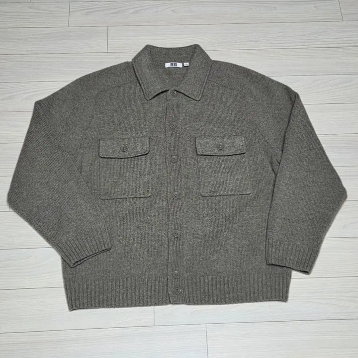 [BUNJANG] Uniqlo U Lambswool Knit Jacket XL / 유니클로U 램스울 니트 자켓 XL