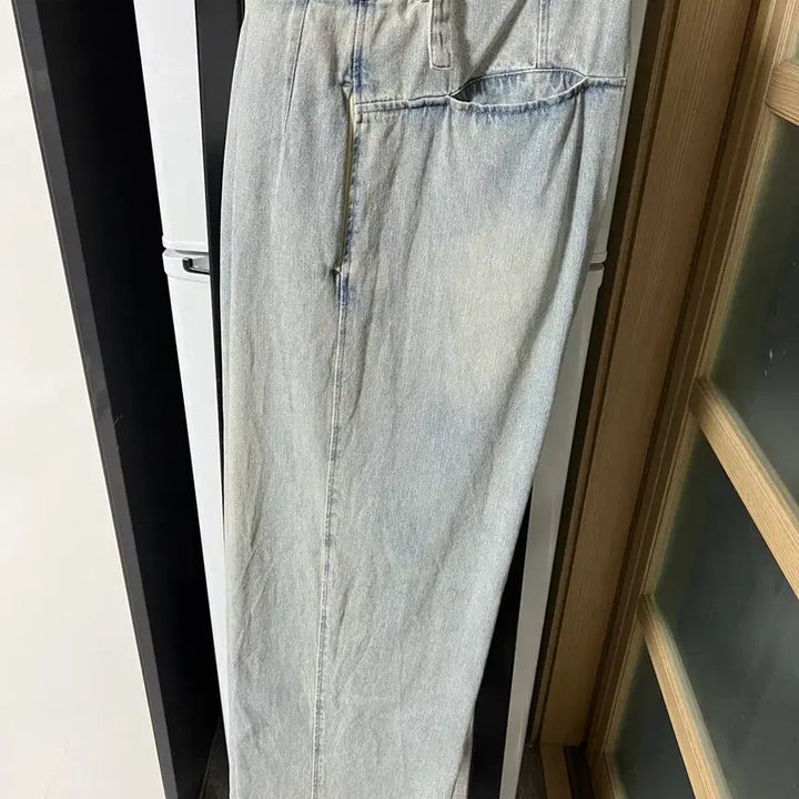 [BUNJANG] Politeru Denim 6PK Loosed Denim Bleach 1.2v / [3] 폴리테루 데님 6PK loosed denim 1.2v - 블리치