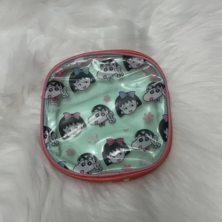 [BUNJANG] Maruko X Crayon Shin-chan Collaboration Pouch / 마루코는 아홉살 X 짱구는 못말려 파우치 일본잡지 새상품