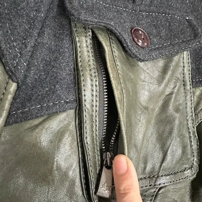 [BUNJANG] ZIOZIA Lambskin Wool Blend Jacket / ZIOZIA 지오지아 양가죽 울 혼방 자켓 105