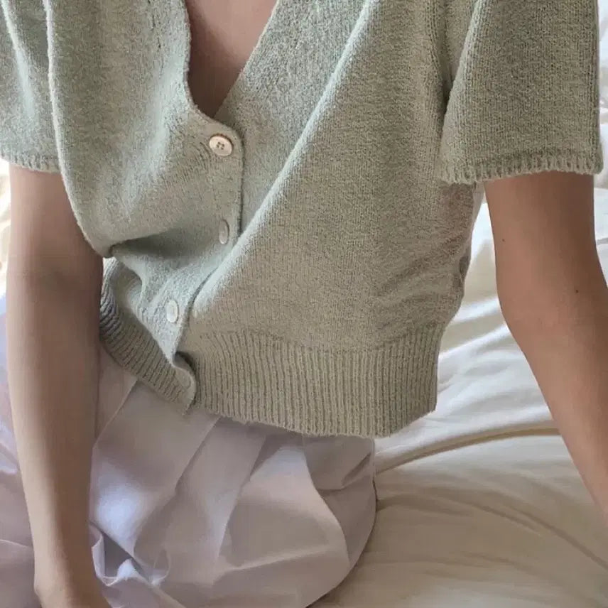 [BUNJANG] Vegetable Cotton Boucle Knit / 베지터블 코튼 부클 니트