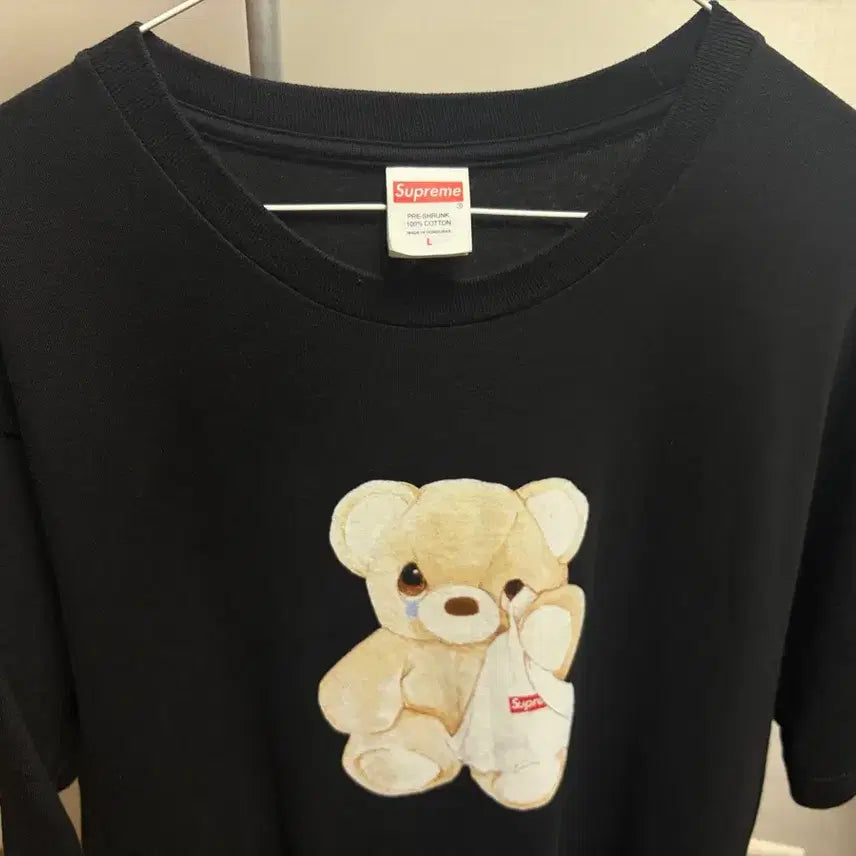 [BUNJANG] Supreme Bear T-Shirt - Cream / 슈프림 베어 티셔츠 L사이즈 크림구매
