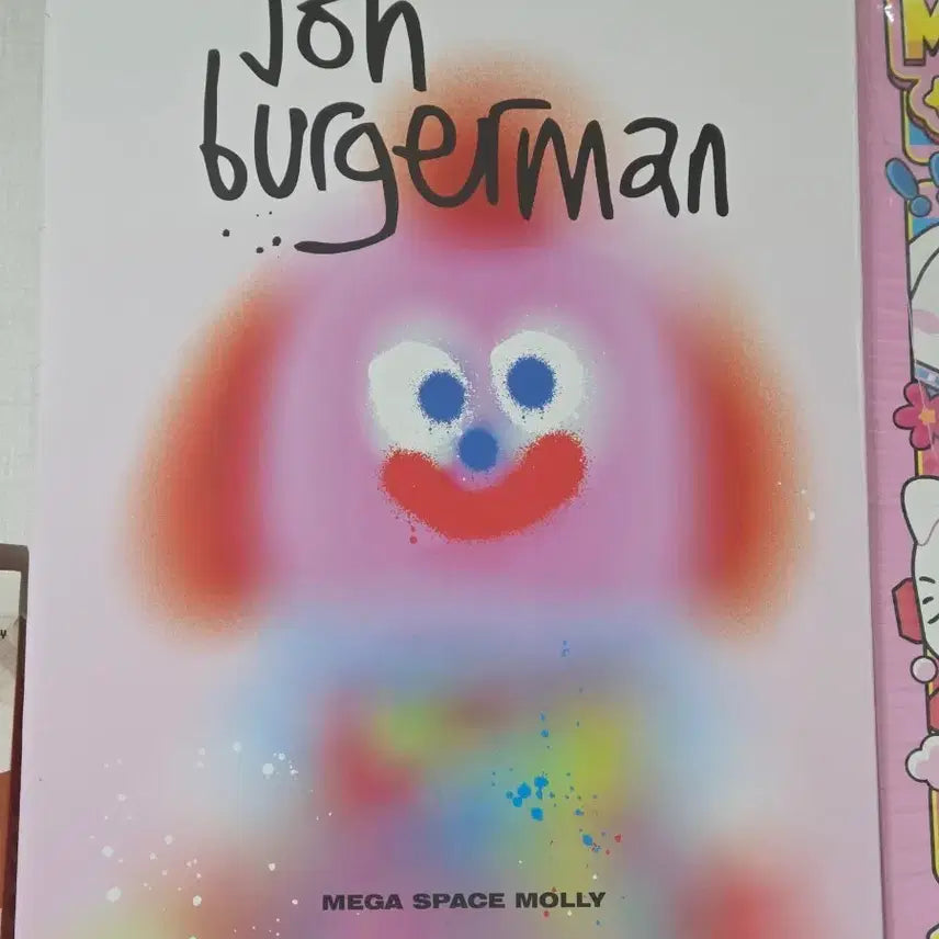 [BUNJANG] Pop Mart Mega Space Molly John Burgerman 400% / 팝마트 메가스페이스 몰리 존버거맨 400%