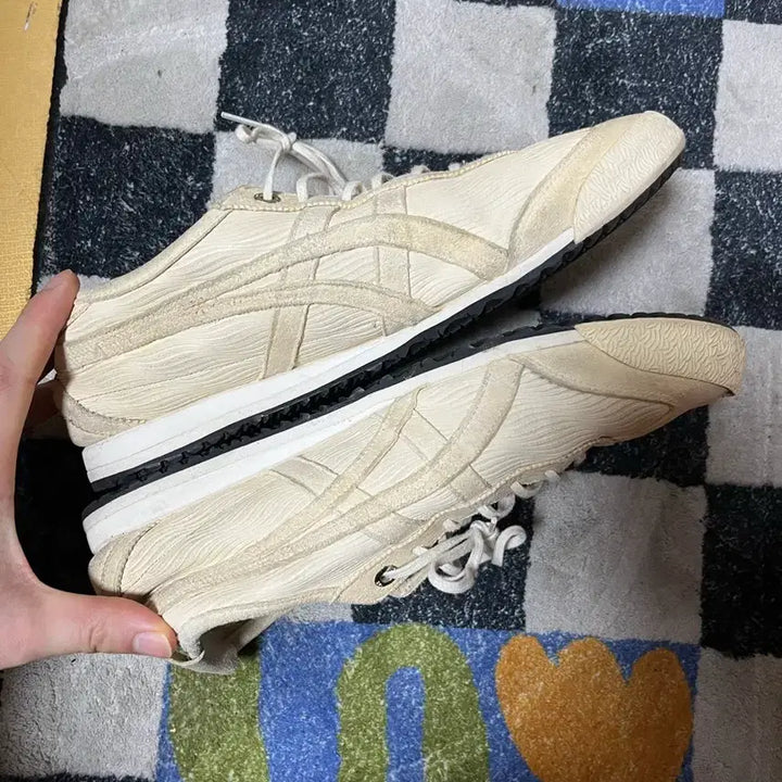 [BUNJANG] Onitsuka Tiger Ivory Sneakers 260 / 오니츠카타이거 아이보리 스니커즈 260
