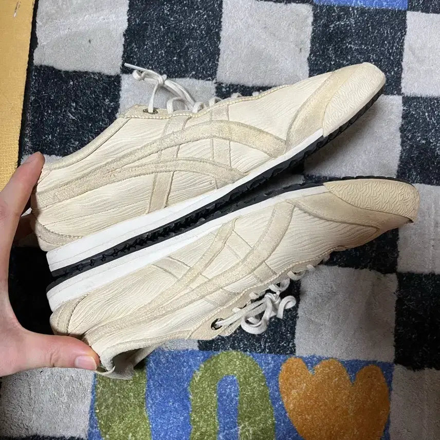 [BUNJANG] Onitsuka Tiger Ivory Sneakers 260 / 오니츠카타이거 아이보리 스니커즈 260
