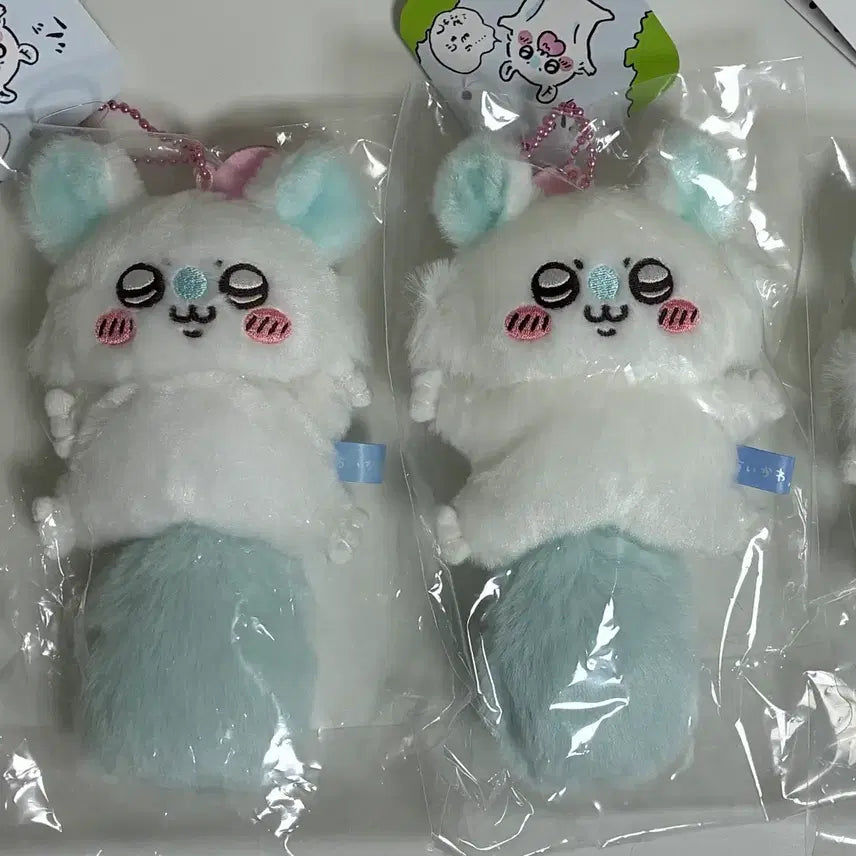 [BUNJANG] Chiikawa Momonga Mascot Plush (Nui) - Sealed / 치이카와 날아오르는 모몽가 날몽가 마스코트 누이 인형 일치마 미개봉 판매