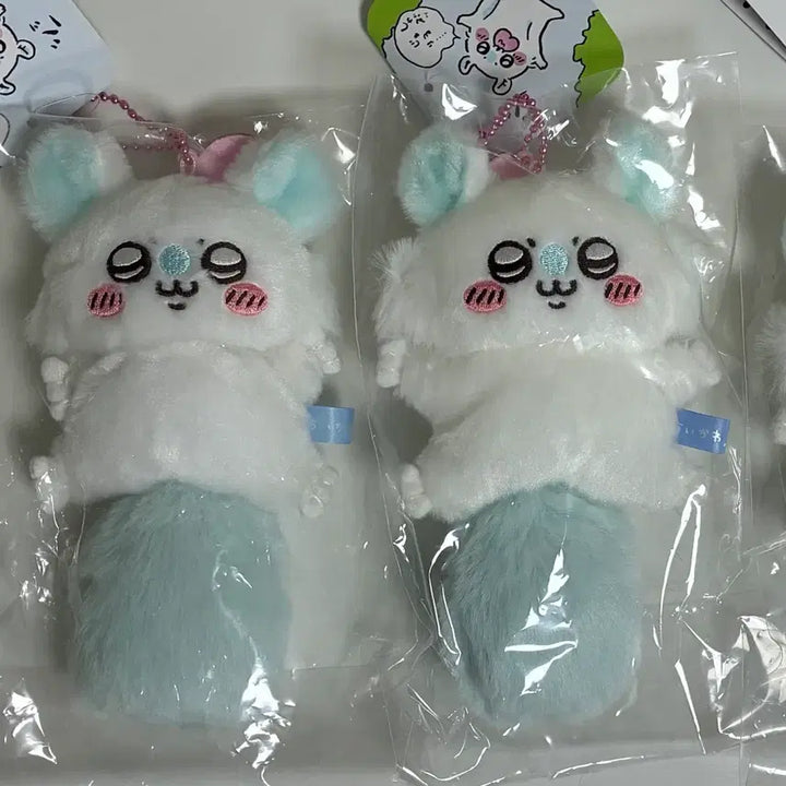 [BUNJANG] Chiikawa Momonga Mascot Plush (Nui) - Sealed / 치이카와 날아오르는 모몽가 날몽가 마스코트 누이 인형 일치마 미개봉 판매