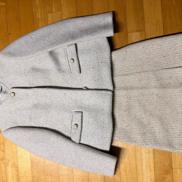 [BUNJANG] MaybeBaby Tweed Set Skirt Jacket Set / 메이비베이비 트위드 셋업 스커트 자켓 세트