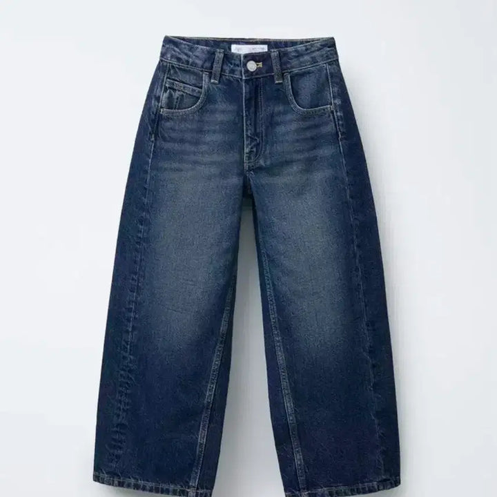 [BUNJANG] ZARA Denim Balloon Pants / zara 자라 데님 벌룬 팬츠 중청 진청