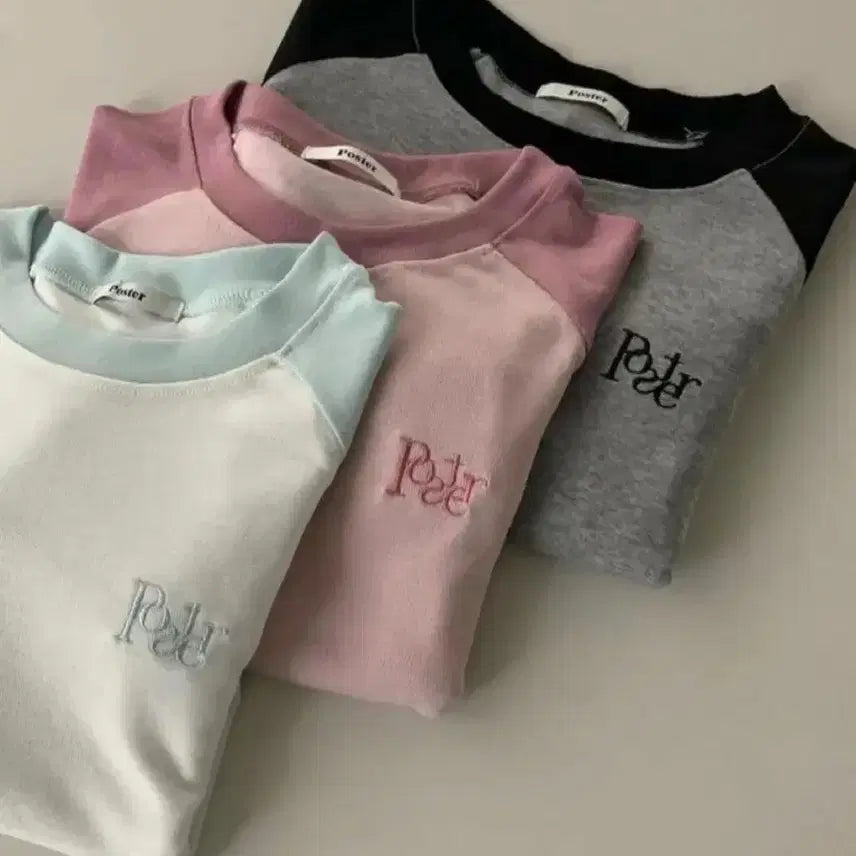 [BUNJANG] Pretty Young Thing Forest Letter Raglan Cropped T-Shirt / 포스터 poster 레글런 나그랑 크롭 티셔츠 프리티영띵 포레스트 리터