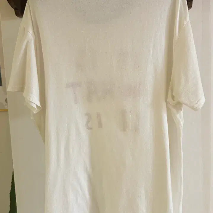 [BUNJANG] R13 Cashmere Blend T-Shirt (Ecru) - Size S / R13  25SS 캐시미어 티셔츠 에크루 (S)