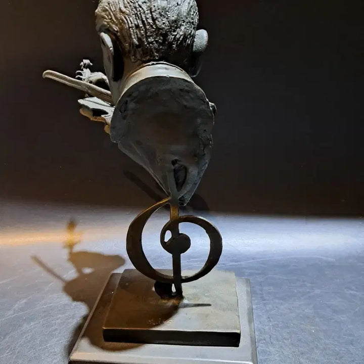 [BUNJANG] Violin Player Bust Bronze Sculpture / 바이올린 연주자 흉상 브론즈
