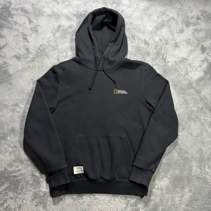 [BUNJANG] National Geographic Black Hoodie / 내셔널지오그래픽 검정색 후드티