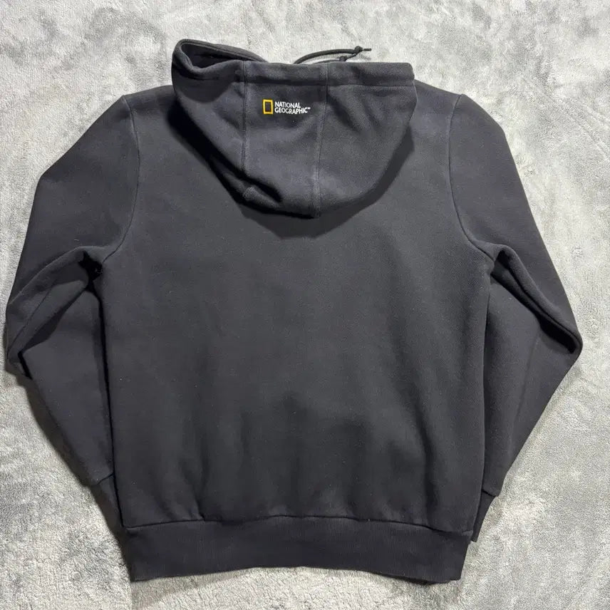 [BUNJANG] National Geographic Black Hoodie / 내셔널지오그래픽 검정색 후드티