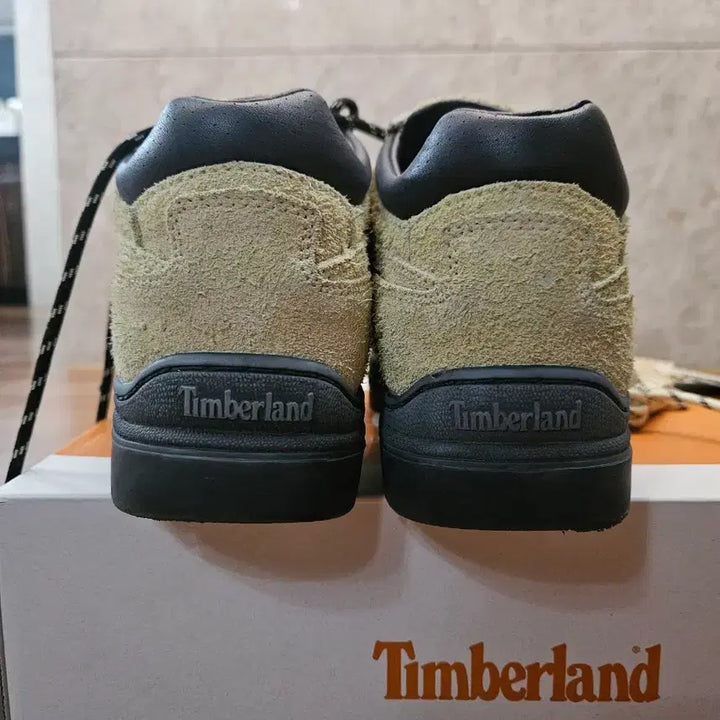 [BUNJANG] Timberland Moc Toe Light Green Suede Boots / (S급) 팀버랜드 목토 라이트 그린 스웨이드 (265)