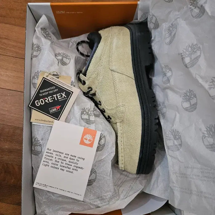 [BUNJANG] Timberland Moc Toe Light Green Suede Boots / (S급) 팀버랜드 목토 라이트 그린 스웨이드 (265)